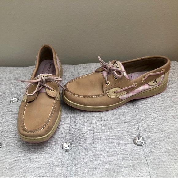 Sperry Top Sider Ladies Leather Boat Shoes - Picture 3 of 9